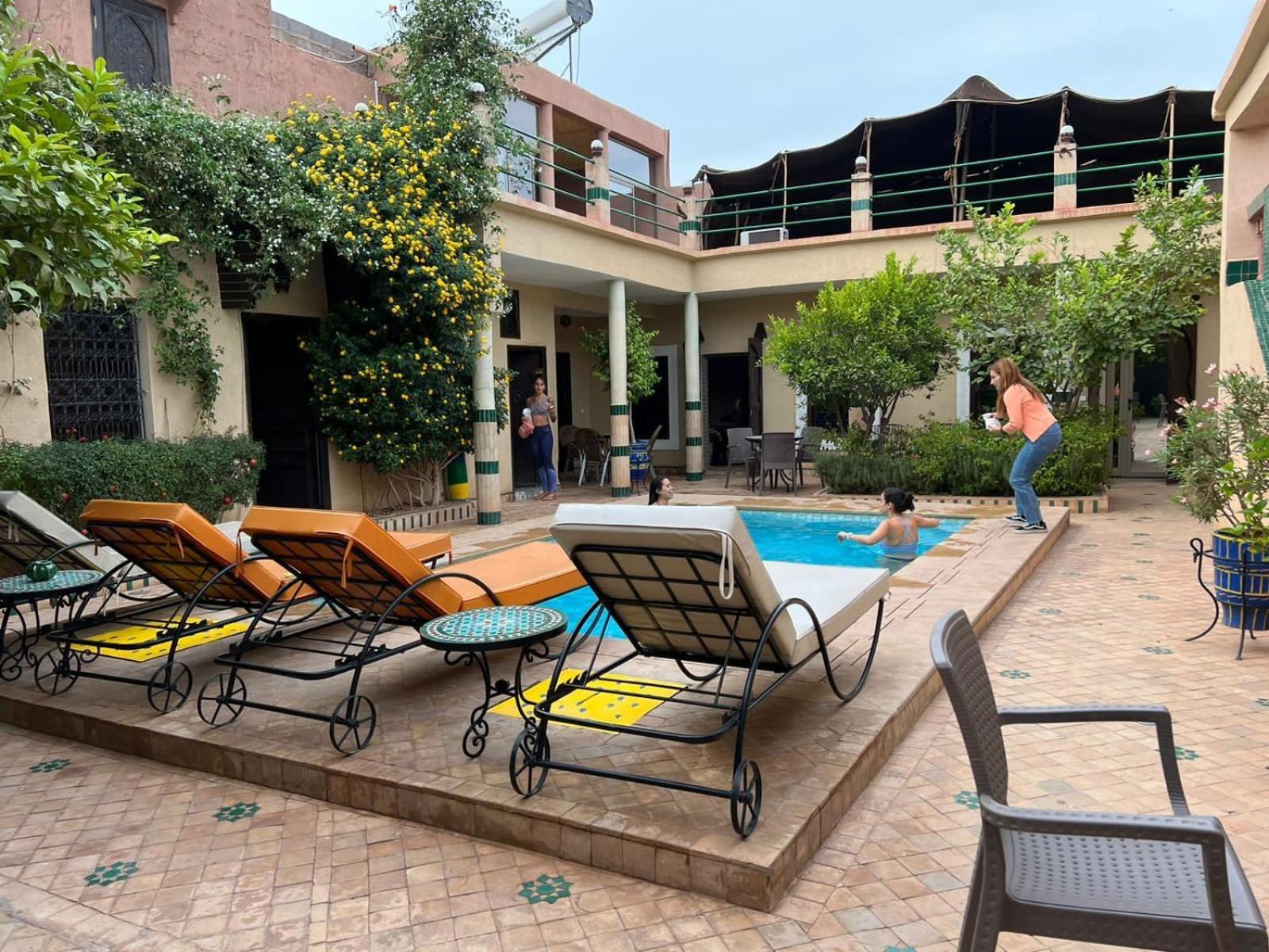 Riad Rime Garden Marrakech Lagouassem Exterior foto